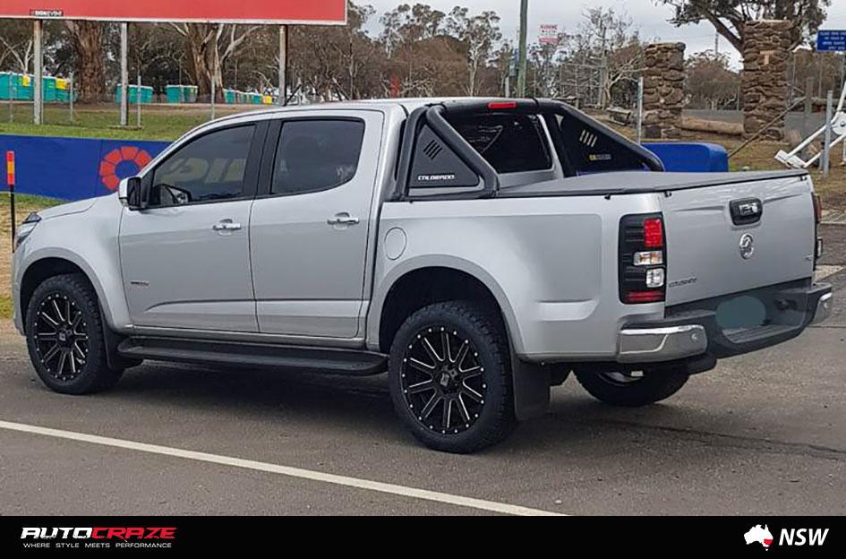 HOLDEN COLORADO HEIST SATIN BLACK MILLED